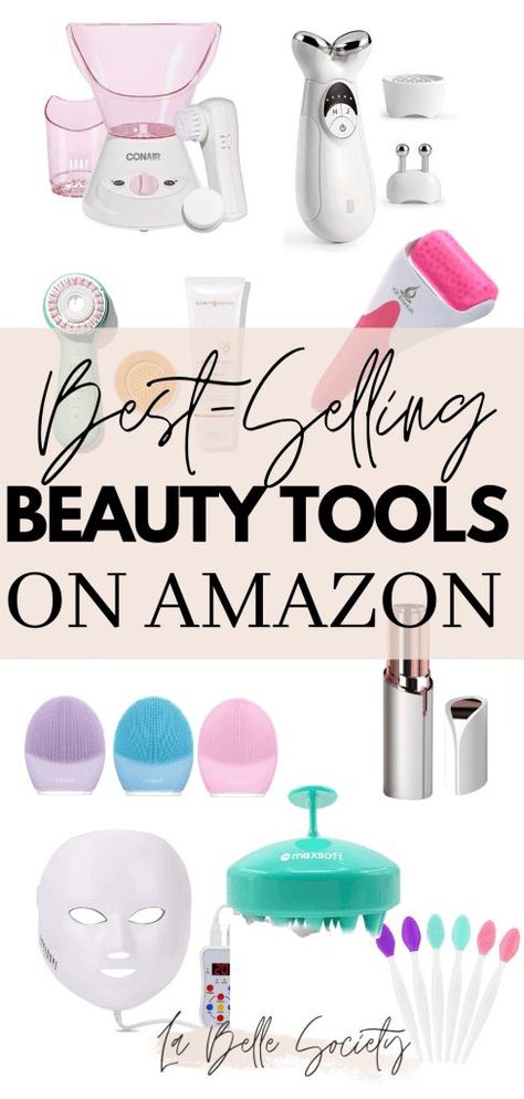 This is a post with the best beauty tools on Amazon. All the must have professional skincare products for at home self-care from the best-selling beauty products on Amazon. A current list of essential skin care tools perfect for gift ideas #skincaretools #selfcaregiftideas #skincaregiftideas #beautygiftideas #bestskincaretools Combination Skin Care Routine, Skincare Shop, Professional Skincare, Affordable Skincare, Face Skin Care Routine, Diy Skin Care Routine, Lifestyle Board, Drugstore Skincare, Beauty Society