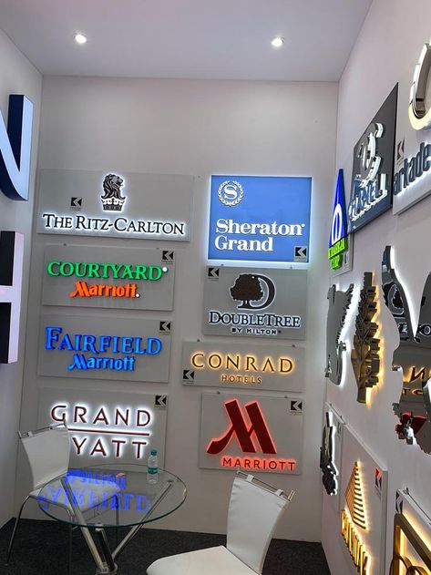 Acrylic Led Sign Board Design, Shop Board Design Display, 3d Board Design, Shop Name Board Design Display, Restaurant Sign Board Design, Company Sign Board, Company Name Board Design, Sign Board Design Shop, Glow Sign Board Design