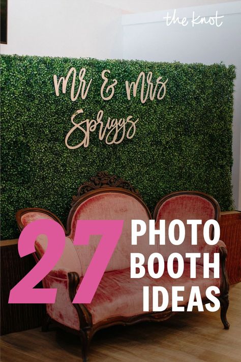 Photo Booth At Wedding Receptions, Wedding Selfie Station Backdrop, Wedding Props Photo Booth, Wedding Photos Booth, Photobooth For Wedding Receptions, Picture Booth Wedding, Wedding Picture Area Photo Booths, Reception Photo Booth Ideas, Outdoor Wedding Photo Booth Backdrop Ideas