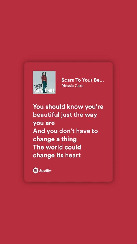 Scars To Your Beautiful Song, Scars To Your Beautiful Lyrics, Scars To Your Beautiful, Senior Year Quotes, Song Qoutes, Spotify Songs, Lyrics English, Lyrics Spotify, Music Poster Ideas