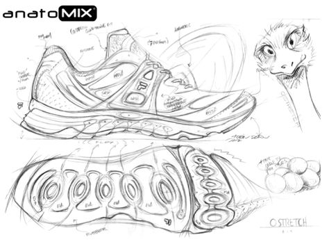 Anatomy Studies, Rendering Techniques, Shoe Sketches, Running Shoe, Anatomy, Brazil, Female Sketch, Running, Human