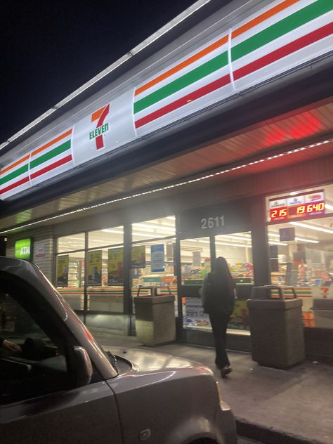 7 Eleven Aesthetic Night, Seven Eleven Aesthetic Night, Seven Eleven Aesthetic, 7 Eleven Aesthetic, Jd Core, Universe Aesthetic, Songs Aesthetic, Seven Eleven, 7 Eleven