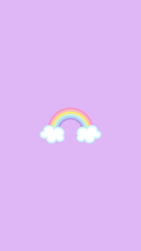 Rainbow Lockscreen, Rainbow Pattern Printable, Cute Backgrounds For Iphone, Vaporwave Wallpaper, Positive Wallpapers, Unicorn Wallpaper, Iphone Wallpaper Pattern, Purple Wallpaper Iphone, Rainbow Wallpaper