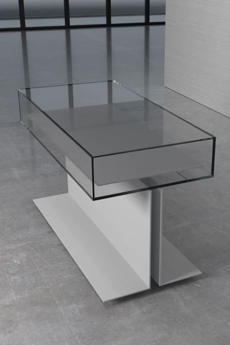 Innovative Table Top Museum Display Case designed by Zone Display Cases Display Table Design Retail, Table Top Product Display, Display Table With Glass Top, Display Table Design, Product Display Table, Glass Display Table, Mirror Top Table, Display Case Design, Retail Display Table