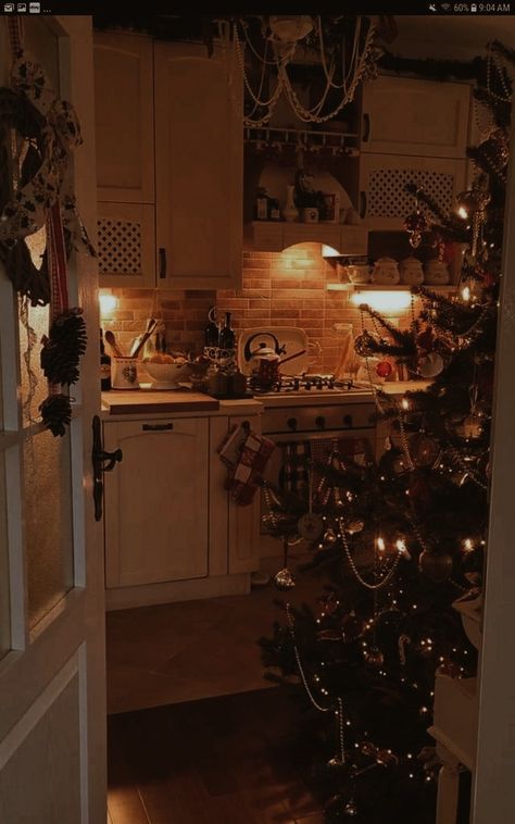 Follow for more 🎄 #christmas #christmasdecor #christmasideas Punk Christmas Aesthetic, Dark Vintage Christmas, Dark Christmas Aesthetic, Evil Christmas, Grunge Christmas, Dark Academia Christmas, Ghost Of Christmas Present, Pretty Houses, Nostalgic Christmas