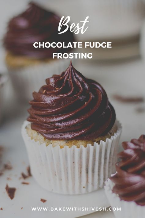 Homemade Fudge Icing, Fudge Ganache Frosting, Fudge Chocolate Frosting, Chocolate Fudge Buttercream Frosting, Dark Chocolate Frosting Recipe, Fudge Frosting For Cake, Best Chocolate Fudge Frosting, Chocolate Fudge Frosting Recipe, Fudge Frosting Recipe