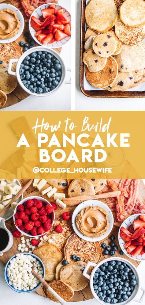 Pancake Platter Ideas, Pancake Charcuterie Board Ideas, Pancake Board Ideas, Pancake Charcuterie Board, Pancake Platter, Brunch Boards, Sweet Charcuterie, Pancake Board, Pancake Bar