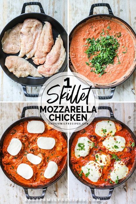 Ina Garten, Leftover Marinara Sauce Recipes, Flavor Frenzy, Fresh Mozzarella Recipe, Recipes With Mozzarella Cheese, Chicken Marinara, Quick Chicken Dinner, Marinara Recipe, Marinara Sauce Recipe