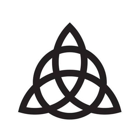 Triquetra Charmed Symbol, Celtic Wall Art, Witchcraft Symbols, Symbols Tattoo, Symbole Viking, Irish Symbols, Protection Symbols, Wiccan Symbols, Celtic Tattoo