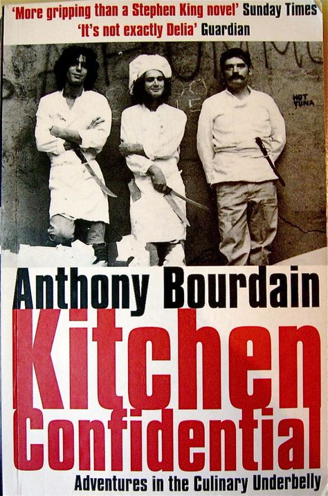 Kitchen Confidential by Anthony Bourdain | 14 Books Every Food Lover Should Read - good idea for A Stephen King Novels, Kitchen Confidential, Anthony Bourdain, Summer Reading Lists, Keith Richards, Reading Challenge, Beach Reading, Yemen, Summer Reading