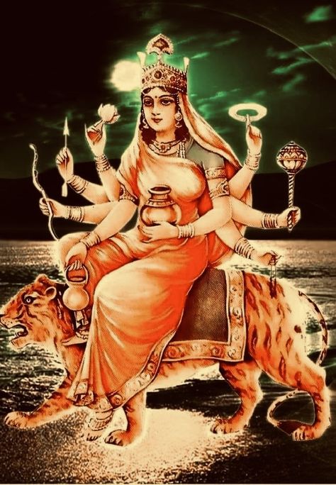 Chandraghanta Devi, Nav Durga Image, Maa Kushmanda, Chaitra Navratri, Navratri Wishes, Navratri Festival, Symbol Art, Durga Images, Navratri Images