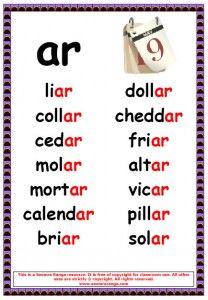 arposter Ar Words, Ar Poster, Schwa Sound, Phonics Chart, Phonics Posters, Phonics Rules, Phonics Sounds, English Phonics, Phonics Lessons