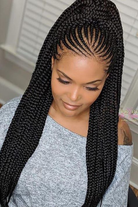 African Braids Hairstyles Pictures, Feed In Braids Hairstyles, African Hair Braiding Styles, Cute Braided Hairstyles, Instagram Ladies, Braided Cornrow Hairstyles, Braids Hairstyles Pictures, Feed In Braid, Box Braids Styling