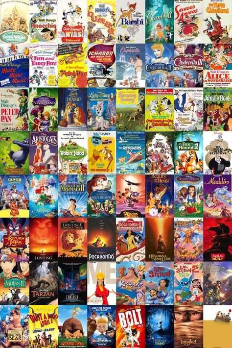 Disney animated movies The Best Animation Movies, Older Disney Movies, Disney Series List, Non Disney Animated Movies, Nostalgic Disney Movies, Nastolgic Movies, Disney Movie Recommendations, Disney Animated Movie Posters, Movies To Watch Animation