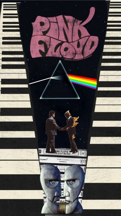 Pink Floyd Aesthetic, Pink Floyd Fan Art, Forest Wallpaper Iphone, Pink Floyd Wallpaper, Pink Floyd Tattoo, Punk Wallpaper, Pink Floyd Poster, Pink Floyd Fan, Pink Floyd Art