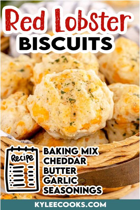 Cheddar Bay Biscuits Recipe Ideas, Red Lobster Biscuits With Bisquick, Bisquick Cheddar Bay Biscuits, Bisquick Red Lobster Biscuits, How To Make Red Lobster Biscuits Recipe, Cheddar Bay Biscuits Bisquick, Red Lobster Biscuit Mix Recipes, Bisquick Cheddar Biscuits, Red Lobster Cheddar Bay Biscuits Dinners