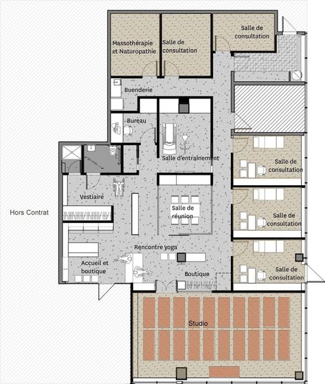 Well Being Center, Wellness Center Architecture Plan, Wellness Centre Plan, Student Wellness Center, Spa Center Plan, Wellness Centre Architecture, Wellness Center Floor Plan, Wellness Center Plan, Wellness Centre Design