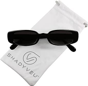 ShadyVEU Slim Classic Rectangular Sunglasses UV Protection 90’s Vintage Small Wide Retro Frame Fashion Shades Work Appropriate Halloween Costumes, Arnette Sunglasses, Halloween Costumes To Make, Retro Frame, Fashion Shades, Dark Sunglasses, Y2k Sunglasses, Womens Wrap Dress, Super Dark