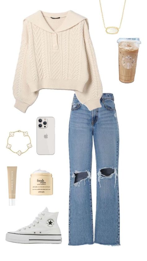 Teen Girl Outfit Inspo Fall, Cute Outfits For Winter Aesthetic, Italy Outfits Cold, Good Basics Clothes, Soft Summer Aesthetic Outfits, Cute Casual Outfit Ideas, Outfit Ideas For Women In 20s, That Girl Aesthetic Outfits, Essential Clothing Pieces Woman