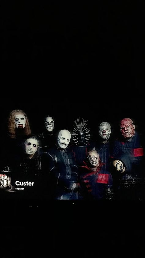 #slipknot #custer Custer Slipknot, Slipknot, Heavy Metal, Music