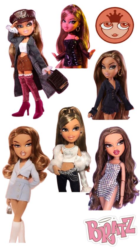 Bratz - Yasmin Bratz Doll Halloween Costume, Bratz Aesthetic Outfit, Yasmin Bratz, Bratz Characters, Bratz Yasmin, Bratz Doll Outfits, Brat Doll, Bratz Girls, Bratz Inspired Outfits