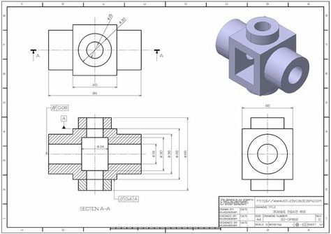 Here we will be making #tutorials and #exercices about #Solidworks for #begginers. Drawing Trends, Isometric Drawing Exercises, Autocad Isometric Drawing, Orthographic Drawing, Latest Drawing, Autocad Tutorial, Solid Works, Interesting Drawings, Mechanical Engineering Design