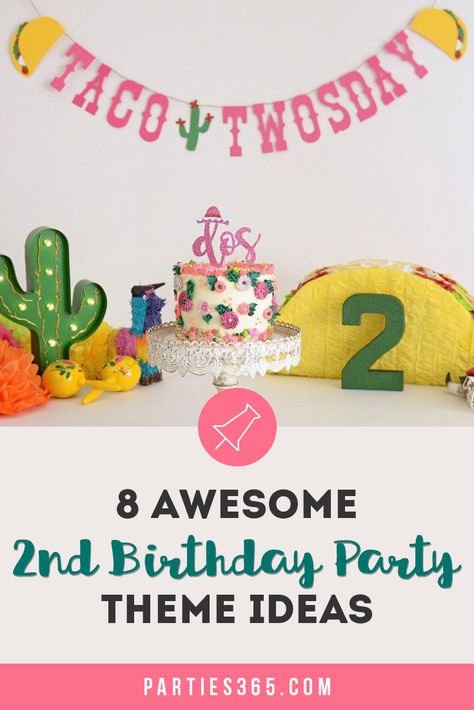 Guess Whos Two Birthday, 2nd Birthday Memory Ideas, Second Girl Birthday Ideas, Two Year Old Birthday Theme Girl, Two Yr Old Girl Birthday Theme, 2 Birthday Theme Girl, 2yrs Old Birthday Party Ideas Girl, Girl 2 Year Birthday Theme, Simple 2nd Birthday Party For Girl