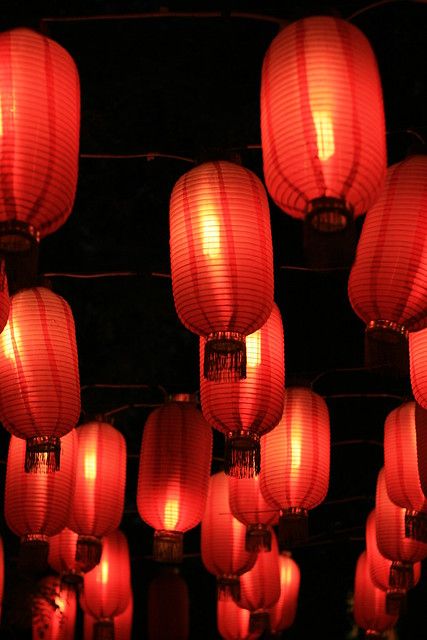 Red Lanterns - Ghost Street | Red Lanterns symbolise good lu… | Flickr Red Lantern Aesthetic, Bohemian Airbnb, Ga Ming, Lantern Aesthetic, Background References, Red Lanterns, Fresh Interior, Traditional Lanterns, Japanese Lanterns