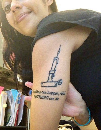 Reading Rainbow Tattoo, Where The Sidewalk Ends Tattoo, Book Character Tattoos, Degree Tattoo, Librarian Tattoo, Literature Tattoos, Library Tattoo, Book Quotes Tattoo, Sister Tats