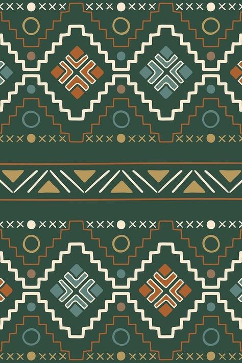 Green Background Aesthetic, Modern Pattern Geometric, Background Green, American Pattern, Borders Design, Print Design Pattern, Digital Borders Design, Background Aesthetic, Aztec Design