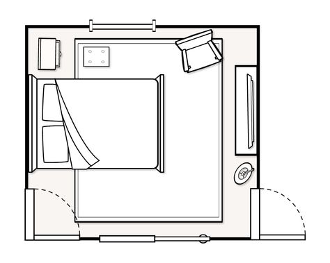 8x10 rug layout 8x10 Bedroom Layout, Rug Layout, Granny Suite, Rugs Layout, Small Room Layouts, Bedroom Layout Design, Arrange Furniture, 2022 Bedroom, Small Bedroom Layout