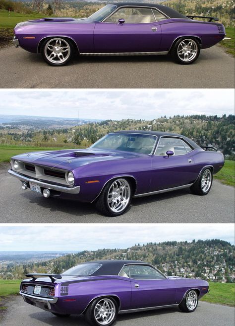 Baracuda Car, Hemi Cuda, Unique Vehicles, Plymouth Cars, Old Muscle Cars, Plymouth Cuda, Dodge Muscle Cars, Mopar Muscle Cars, Vintage Muscle Cars