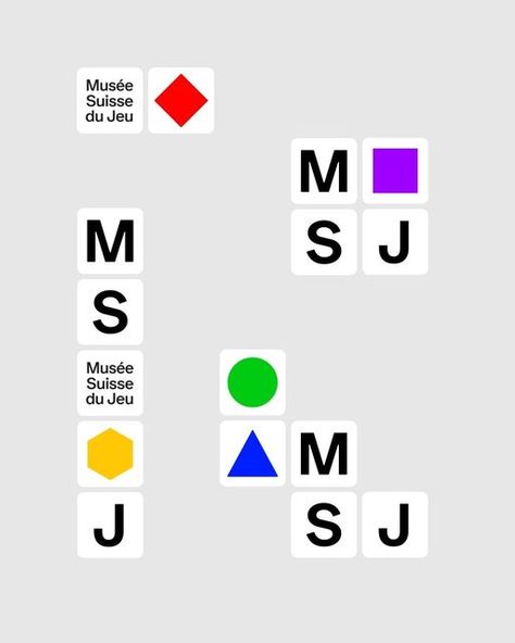 Brands In Motion on Instagram: "Swiss Museum of Games (@museesuissedujeu) gets a fresh look from @hymn.design. The challenge was to build a brand for all games (ages 3-99), ditching clichés like chess pieces & Monopoly money, resulting into a flexible identity that morphs like Tetris (Think custom versions for different museum teams.)  -  #brandsinmotion #motiondesign #motioninspiration #branding #brandinginspiration #visualidentity #motionidentity #creativestudio #brandexperience #motiondesign #2danimation #motionmate #motionmood #damngoodmove #designsystems #motionbehhavior #kineticidentity" Monopoly Graphic Design, Tetris Graphic Design, Museum Graphic Design, Tetris Design, Museum Branding, Museum Logo, Monopoly Money, Bd Art, Build A Brand