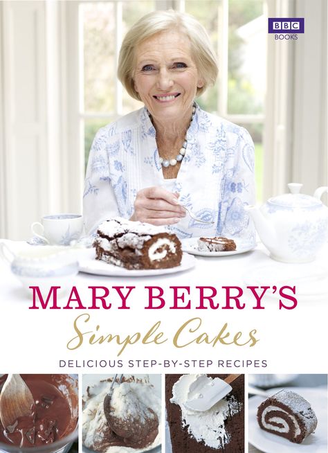 Mary Berry, queen of cake-baking, shares her easy recipes for fabulous cakes Mary Berry Recipes Baking, Mary Berry Baking, Mary Berry Recipes, Mary Berry Cakes, Step By Step Recipes, Simple Cakes, Mary Berry Recipe, Berry Recipes, Victoria Sponge