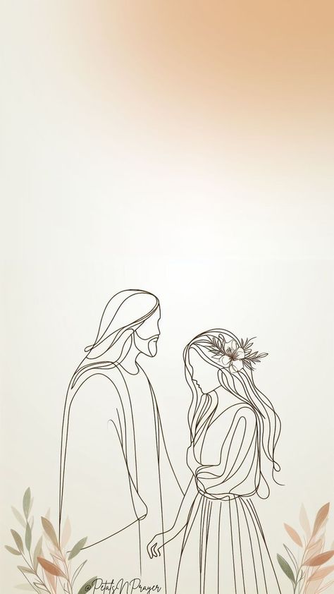 Godly Woman Quotes Wallpaper, Daughter Of God Art, Me And Jesus Wallpaper, Jesus Cute Wallpaper, Jesus And Me Wallpaper, Woman Phone Wallpaper, Cute Jesus Wallpaper, Jesus And Me Illustration, Me And Jesus