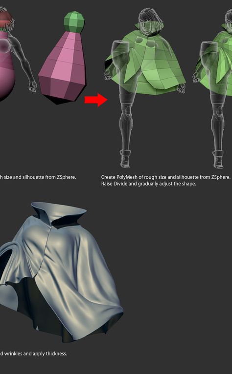 Digital Sculpting, Fabric Folds Reference, Zbrush Tips, Zbrush Character, Sculpting Tutorials, Zbrush Tutorial, 3d Modeling Tutorial, Blender Tutorial, 3d Tutorial