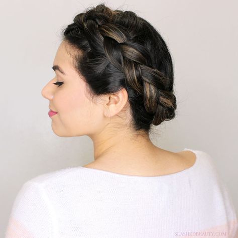 2 Princess Leia Hair Tutorials in Honor of Carrie Fisher | Slashed Beauty Princess Leia Braid Crown, Princess Leia Hoth Hair, Princess Leia Endor Hair, Star Wars Wedding Hairstyles, Princess Leia Inspired Hair, Princess Leia Braids, Leia Braid Crown, Leia Endor Hair, Leia Hoth Hair