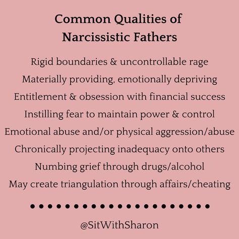 Narcissistic Fathers, Narcissistic Father, Changing Thoughts, Narcissism Quotes, Narcissism Relationships, Mental Health Facts, Narcissistic People, Narcissistic Parent, Relationship Lessons