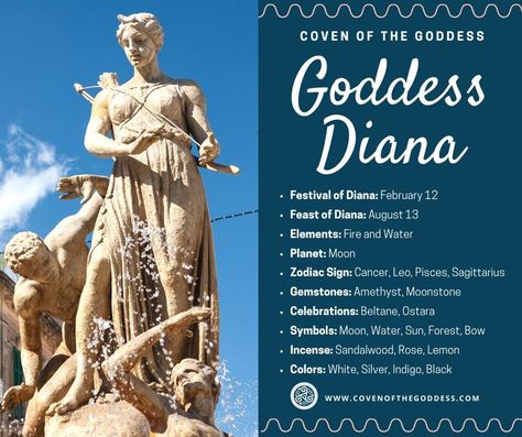 Goddess Diana – Coven of the Goddess Goddess Of The Universe, Mythology Goddesses, Goddess Of Hunting, Hunting Animals, Goddess Diana, Goddess Spirituality, Goddess Of The Hunt, Artemis Goddess, Goddess Vibes