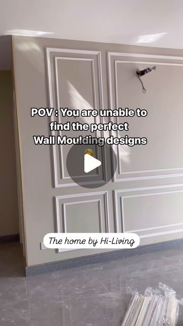 The Home by Hi-Living on Instagram: "Try out these moulding designs for your home interior to get luxury wall!

Follow @another_brickk 

.

.

.

.

.

Vc-spaceior_india 

[wall moulding, wall moulding designs, wall moulding ideas, trending wall moulding, walll panelsowall panelling, 2024 wall moulding, accent wall, living room wall, luxury interior design, luxury living room, wall design, wall panel measurement, wall moulding measurement, explore page, trending, wall moulding explore page, wall moulding bedroom , wall moulding living room, wall panel living room, wall panel bedroom, wall design ] [ Interior Design, Moulding design, wall decor, followers, architecture, landscape,
contemporary design, elegance, luxury designs ]" Moulding Wall Living Room, Moulding On Walls Living Room, Living Room Wall Moulding, Wall Moulding Bedroom, Bedroom Wall Moulding, Wall Moulding Ideas Bedroom, Wall Moulding Designs, Moulding Living Room, Panel Bedroom Wall