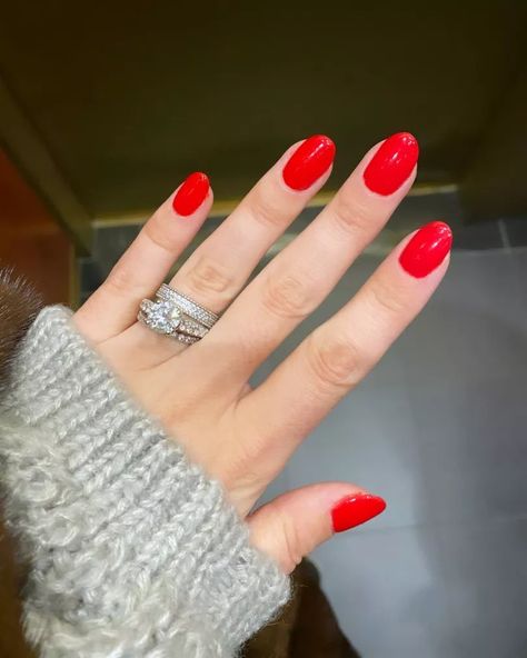 DIY NAIL INSPO - THE BEST RED DIP POWDER FOR PERFECT HOLIDAY NAILS #HOLIDAYNAILS #REDNAILS Best Red Dip Powder, Red Dip Manicure, Red Dip Nail Colors, Sns Dipping Powder Nails Red, Red Nails Powder Dip, Red Dipping Powder Nails, Candy Apple Red Dip Powder Nails, Red Dip Nail Designs, Red Dip Nails Powder