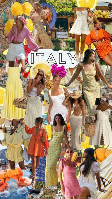 Italy, Italy mood, Italy aesthetic, Italy summer, Italy outfits, outfit, summer, summer outfit, dress, summer dress, lemon, lemon vibes, Italian Summer Aesthetic Outfit, Italian Birthday Party, Dolce Vita Outfit, Italy Aesthetic Outfit, Summer Outfits Italy, Summer Italy Outfits, Amalfi Coast Outfits, Summer Outfit Dress, Italy Summer Outfits