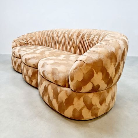 Listed on VNTG.com: Vintage Italian modular sofa, 1960s | #vntg #vintage 70s Sofa, 60s Furniture, Modular Lounge, Printed Sofa, Retro Sofa, Modular Lounges, Design Sofa, Vintage Sofa, Furniture Upholstery