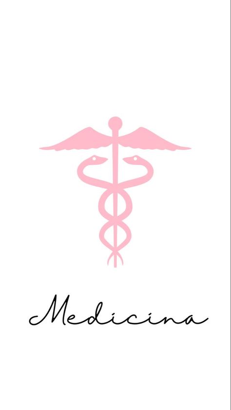 med student, medicine, med Medical Sign Logo, Doctor Logo Symbols, Wallpaper Medical Student, Pink Medical Aesthetic, Medicine Cartoon, Medicine Wallpaper, Pink Doctor, Doctor Logo, Pharmacy Logo