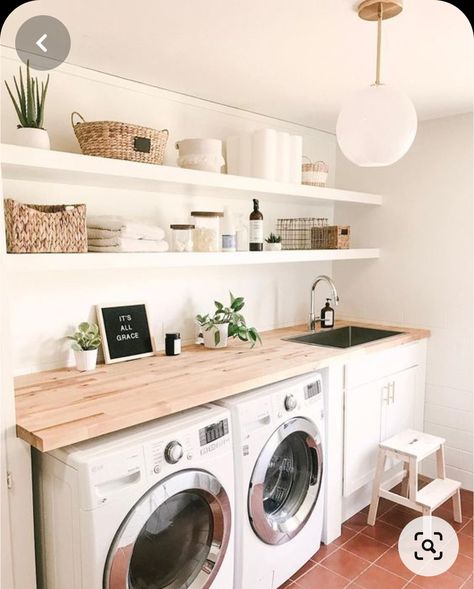 Laundry Room Organization Ideas, Room Organization Ideas, Dream Laundry Room, Laundry Room Renovation, Laundry Design, Laundry Room Inspiration, Laundry Room Remodel, Small Laundry Rooms, Small Laundry Room