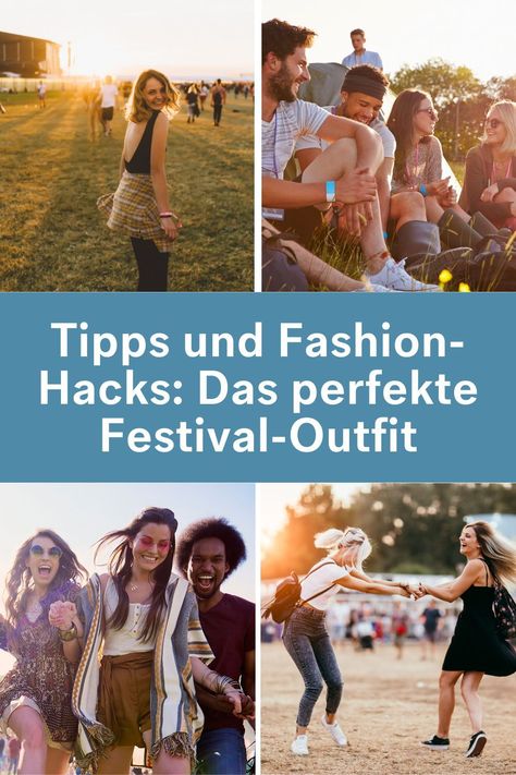 Wummernde Bässe, bunte Farben und kreative Looks: Auf Festivals ist für viele Teilnehmer das richtige Styling entscheidend. Von verspielten Boho-Kleidern zur lässigen Jeansjacke - Festival-Outfits sollen nicht nur die eigene Persönlichkeit unterstreichen, sondern müssen auch praktisch und strapazierfähig sein. In diesem Beitrag beantworten wir dir alle Fragen rund um das Thema Festival-Outfit, geben neue Inspiration und teilen praktische Fashion-Hacks. Festival Style, Fashion Hacks, Festival Outfit, Festival Outfits, Dress Codes, Boho Outfits, Festival, Movie Posters, Film Posters