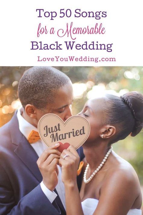 Wedding Songs For Black Weddings, Black Wedding Playlist Songs, Black Wedding Playlist, Black Wedding Music Playlist, Black Wedding Traditions, First Dance Wedding Songs R&b, R&b Wedding Songs, Wedding Playlist Black People, Wedding Recessional Songs