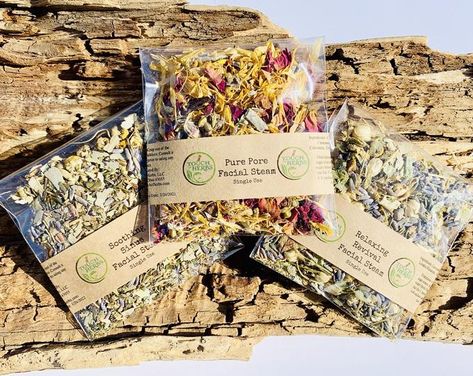 Herbal Facial Steam, Herbal Facial, Small Gifts For Women, Face Steaming, Small Gifts For Friends, Herbal Steam, Herbal Skin Care, Facial Steaming, Stocking Stuffers For Women