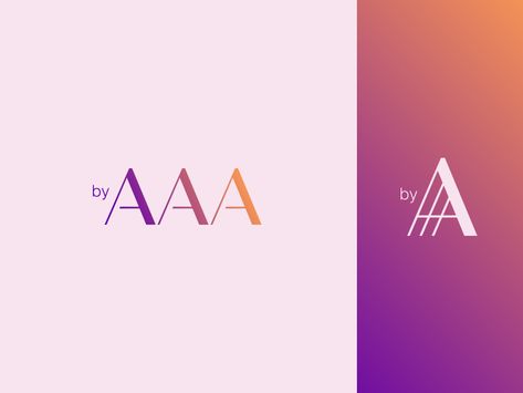 Aaa Logo Design, Aaa Logo, Aaa Tattoo, Gaming Images, Photographer Logo, Purple Logo, Media Logo, Art Fonts, Letter Logo Design