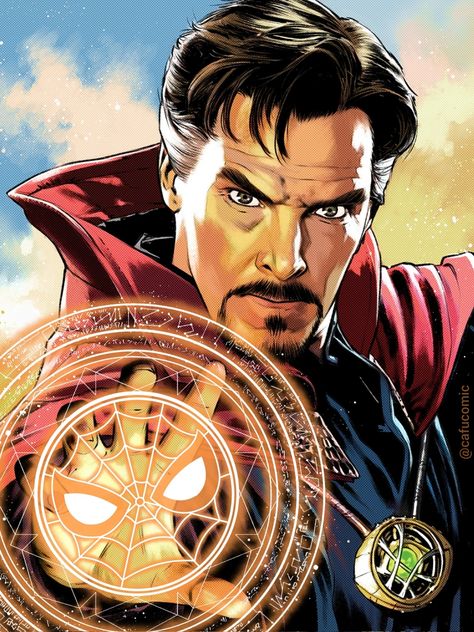 Media posts by CAFU Comic Book Artist (@cafucomic) / X Doctor Strange Drawing, Steven Strange, Doctor Strange Comic, Home Trailer, Doctor Strange Art, Best Marvel Characters, Spider Man No Way Home, No Way Home, Marvel Posters